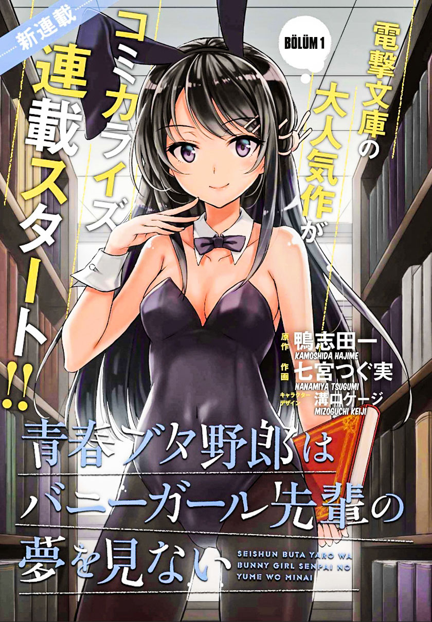 Kadokawa Dengeki Comics Next Manga Seishun Buta Yarou wa Bunny Girl Senpai  no Yume wo Minai 1 - Kamoshida Hajime